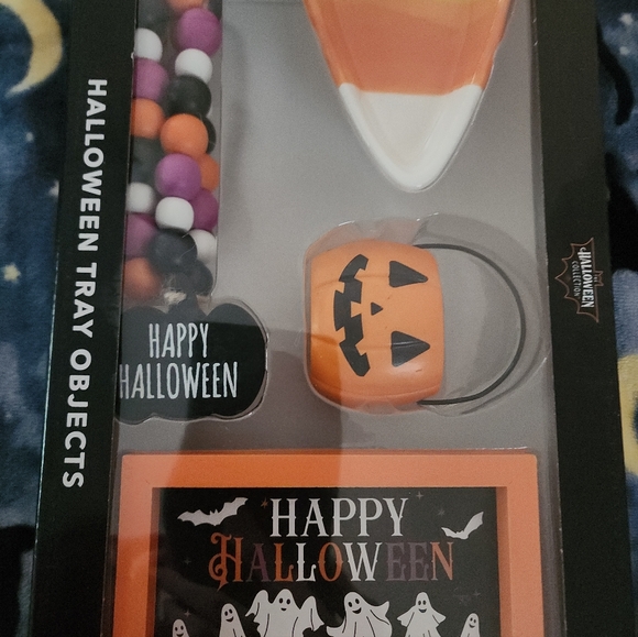 NWT HALLOWEEN TiER TRAY SET FALL DECOR/ ๐๐ป๐๐งก๐ค๐๐ป - Picture 3 of 5